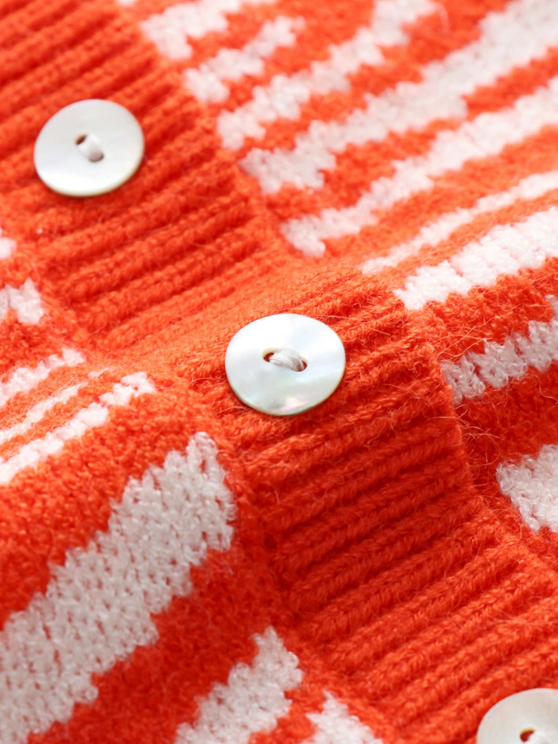 MY NEW ARRIVALS Smaibulun | Tiger Year Animal Patterned Knit Cardigan - Orange 7 MY NEW ARRIVALS Smaibulun | Tiger Year Animal Patterned Knit Cardigan - Orange