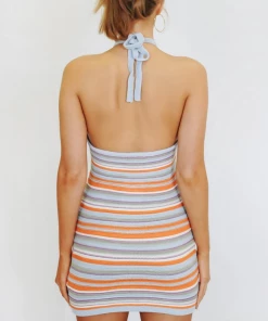 MY NEW ARRIVALS SHIELA KNIT MINI DRESS - ORANGE 16 MY NEW ARRIVALS SHIELA KNIT MINI DRESS - ORANGE