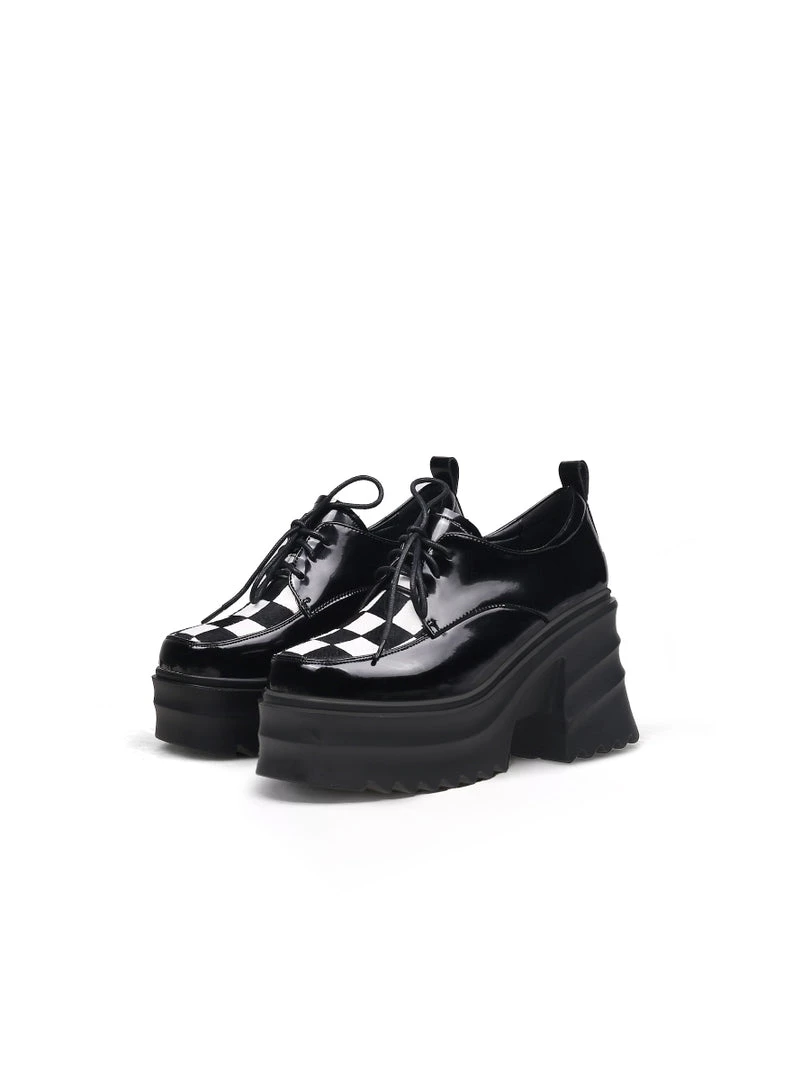 Jady Rose NEW ARRIVALS JadyRose | Black Patent Leather Chunky Heel Oxford 1 Jady Rose NEW ARRIVALS JadyRose | Black Patent Leather Chunky Heel Oxford
