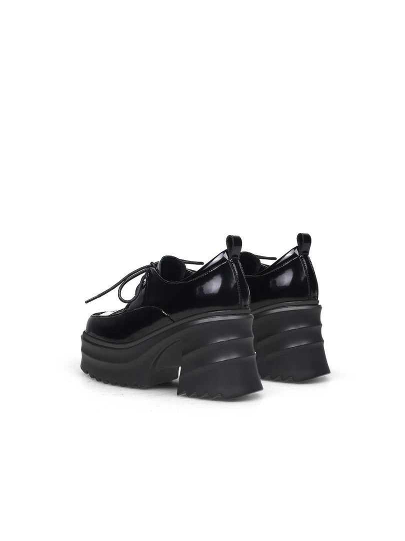 Jady Rose NEW ARRIVALS JadyRose | Black Patent Leather Chunky Heel Oxford 4 Jady Rose NEW ARRIVALS JadyRose | Black Patent Leather Chunky Heel Oxford