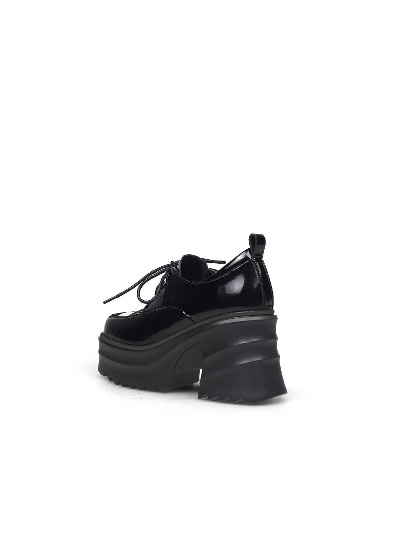 Jady Rose NEW ARRIVALS JadyRose | Black Patent Leather Chunky Heel Oxford 5 Jady Rose NEW ARRIVALS JadyRose | Black Patent Leather Chunky Heel Oxford
