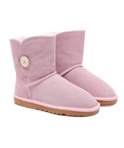 XH SMAIBULUN UGG™ | Faux Fur-Lined Classic Side Button Suede Boot New In Shoes 31 XH SMAIBULUN UGG™ | Faux Fur-Lined Classic Side Button Suede Boot New In Shoes