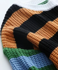 MY Smaibulun | ROBERTA Stripe Block Color Knit Top New In Clothing 8 MY Smaibulun | ROBERTA Stripe Block Color Knit Top New In Clothing