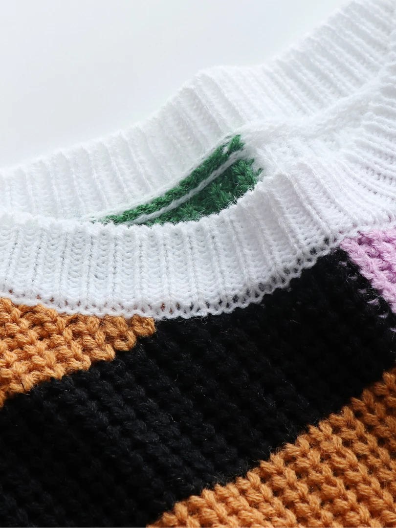 MY Smaibulun | ROBERTA Stripe Block Color Knit Top New In Clothing 5 MY Smaibulun | ROBERTA Stripe Block Color Knit Top New In Clothing