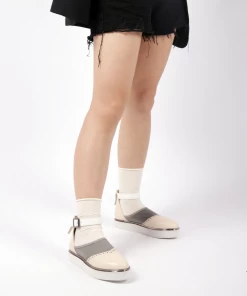 Jady Rose NEW ARRIVALS JADYROSE | TULIP ANKLE STRAP CREPE PINK SANDAL