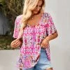 DY DOMO BOHO TOP - PINK New In Clothing
