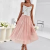 DY ELISHEBA PRINCESS SKIRT - SALMON PINK