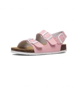 Maibulun - Pink Double-Strap Slingback Sandals New In Shoes