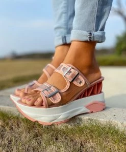 YL Double-Strap Platform Sandal - EN BLOOM