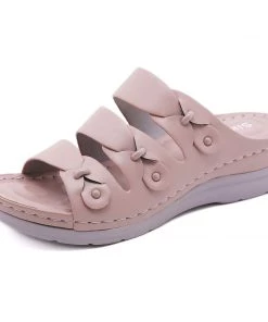 Tri-Strap Ring Deco Sandal - SIKETU New In Shoes