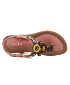 S/S 2022 SIKETU | PINK BEADED SANDAL