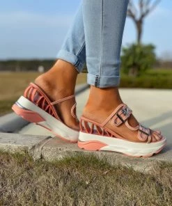 YL Double-Strap Platform Sandal - EN BLOOM