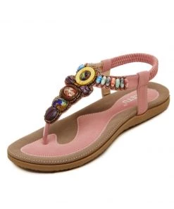 S/S 2022 SIKETU | PINK BEADED SANDAL