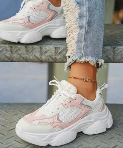 HT EN BLOOM | LILY DADDY SOLE SNEAKER PINK NEW ARRIVALS