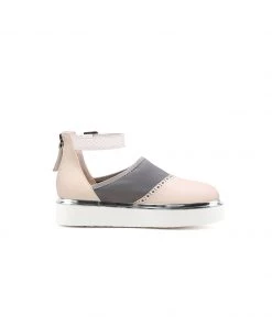 Jady Rose NEW ARRIVALS JADYROSE | TULIP ANKLE STRAP CREPE PINK SANDAL
