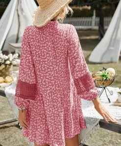 DY JHIA Daisy Print Mini Dress - Pink NEW ARRIVALS 11 DY JHIA Daisy Print Mini Dress - Pink NEW ARRIVALS