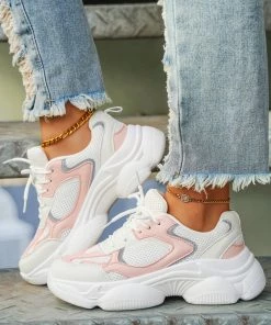 HT EN BLOOM | LILY DADDY SOLE SNEAKER PINK NEW ARRIVALS