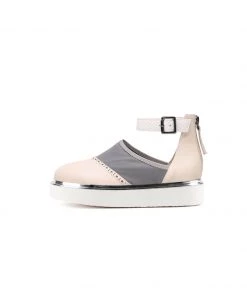 Jady Rose NEW ARRIVALS JADYROSE | TULIP ANKLE STRAP CREPE PINK SANDAL