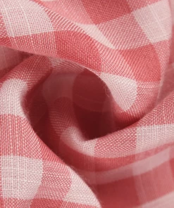 DY DARLEEN TARTAN SHIRT DRESS – PINK