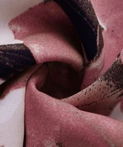 DY TOBI Lily Print Halter Dress - Pink