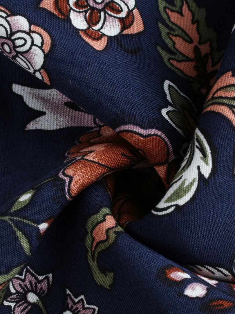 DY NEW ARRIVALS AURINA BOHO DRESS - NAVY PRINT 7 DY NEW ARRIVALS AURINA BOHO DRESS - NAVY PRINT