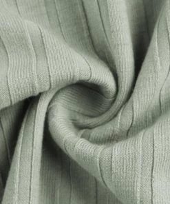 DY CLARETTA French Rib Midi Dress - Pistachio