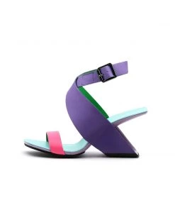 Jady Rose S/S 2022 Twist Strap Open-Heel Leather Slide Sandal - JadyRose 17 Jady Rose S/S 2022 Twist Strap Open-Heel Leather Slide Sandal - JadyRose