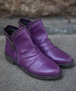 YL En Bloom | Ruched Ankle Boot