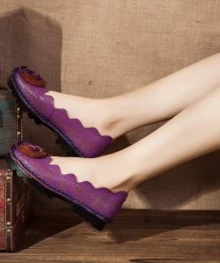 XR Rose Bow Head-Accent Loafers - Rumour Has It Shop Loafer