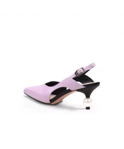 Jady Rose NEW ARRIVALS JadyRose | Pearl Kitten Heel Leather Slingback Lalic 10 Jady Rose NEW ARRIVALS JadyRose | Pearl Kitten Heel Leather Slingback Lalic