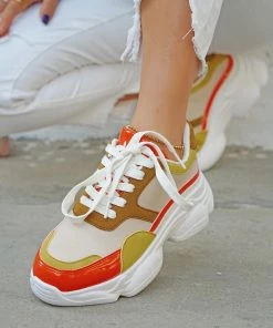 HT En Bloom | VINSON DAD SNEAKER BLOOD ORANGE NEW ARRIVALS