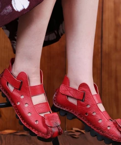 XR Rumour Has It | Leather Strappy Agape Cut Out Deco Sandals New In Shoes