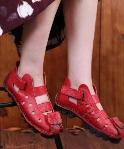 XR Rumour Has It | Leather Strappy Agape Cut Out Deco Sandals New In Shoes