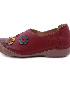 Applique Stitch Nonskid Loafers - SIKETU