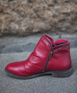 YL En Bloom | Ruched Ankle Boot