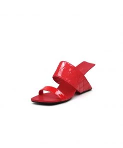 Jady Rose JadyRose | Wedge Heel Genuine Leather Candy Red Sandal NEW ARRIVALS 9 Jady Rose JadyRose | Wedge Heel Genuine Leather Candy Red Sandal NEW ARRIVALS