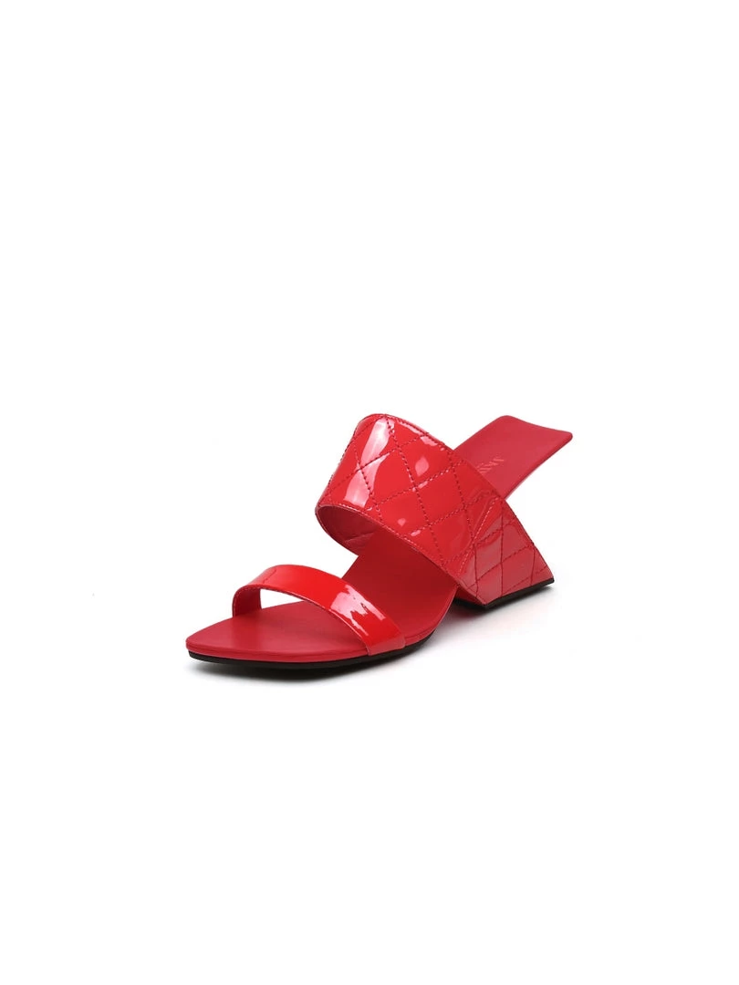 Jady Rose JadyRose | Wedge Heel Genuine Leather Candy Red Sandal NEW ARRIVALS 3 Jady Rose JadyRose | Wedge Heel Genuine Leather Candy Red Sandal NEW ARRIVALS