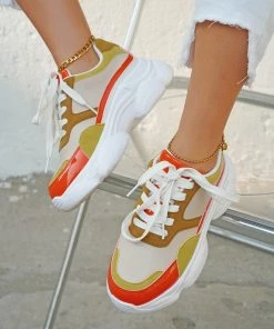 HT En Bloom | VINSON DAD SNEAKER BLOOD ORANGE NEW ARRIVALS