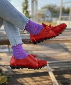 ATC Side-Lace Leather Loafers - MAMA LOVE