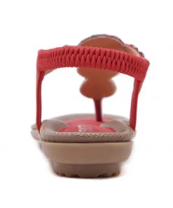 S/S 2022 SIKETU | RED MARBLE BEADED SANDAL