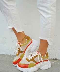 HT En Bloom | VINSON DAD SNEAKER BLOOD ORANGE NEW ARRIVALS