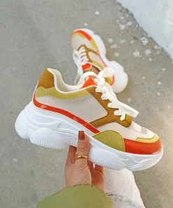 HT En Bloom | VINSON DAD SNEAKER BLOOD ORANGE NEW ARRIVALS