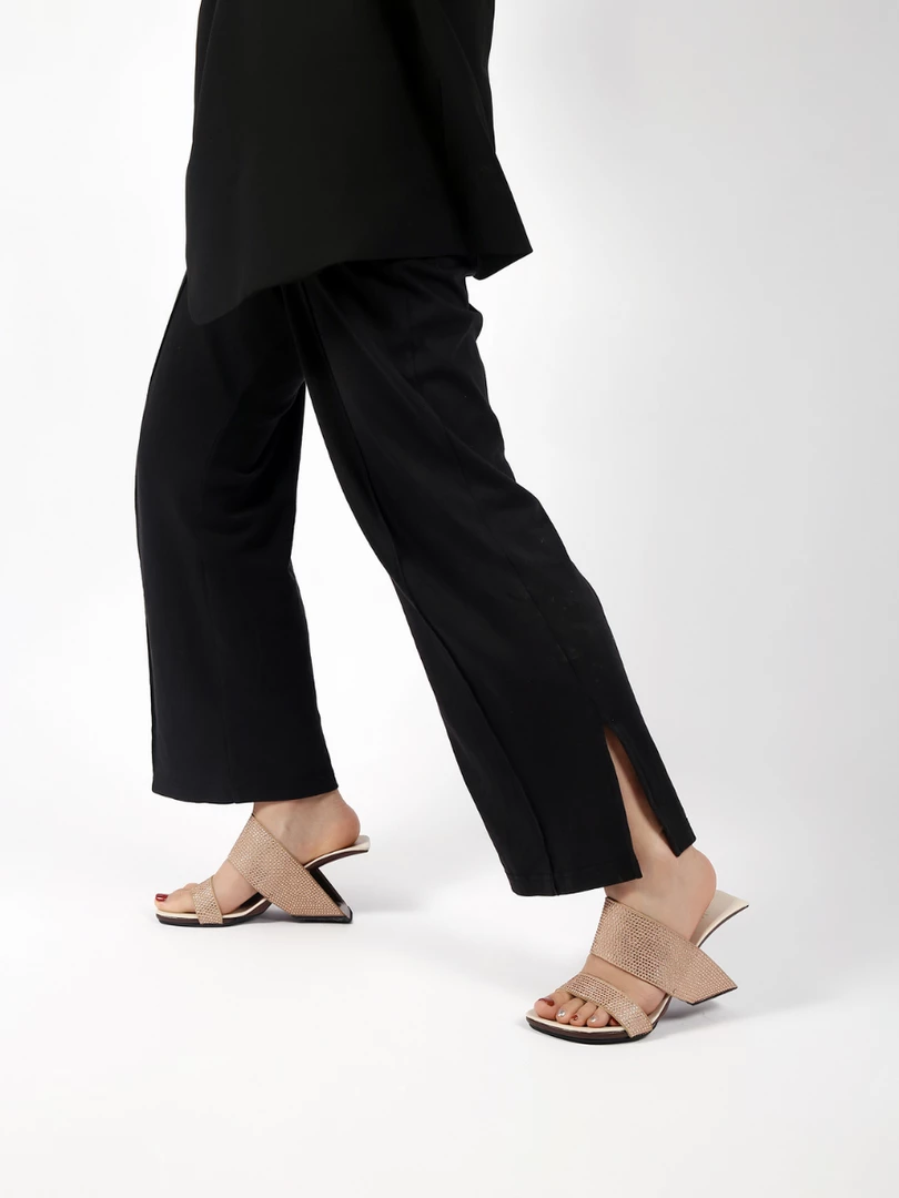 Jady Rose JADYROSE | ADALINA RHINESTONE ROSE GOLD LEATHER SLIDE 2 Jady Rose JADYROSE | ADALINA RHINESTONE ROSE GOLD LEATHER SLIDE