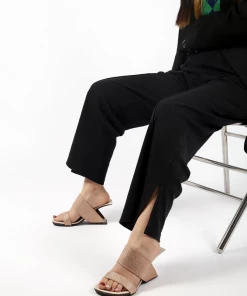 Jady Rose JADYROSE | ADALINA RHINESTONE ROSE GOLD LEATHER SLIDE 10 Jady Rose JADYROSE | ADALINA RHINESTONE ROSE GOLD LEATHER SLIDE