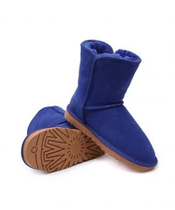 XH New In Shoes SMAIBULUN UGG™ | Faux Fur-Lined Classic Side Button UGG