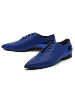 Jady Rose Genuine Leather Amina Shining Oxford Shoes - JadyRose