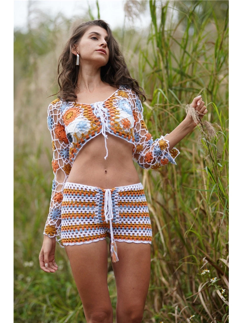 MY New In Clothing SMAIBULUN | Blossom Garden Crochet Top -Women 2 MY New In Clothing SMAIBULUN | Blossom Garden Crochet Top -Women