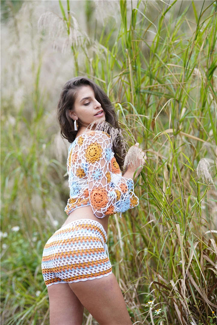 MY New In Clothing SMAIBULUN | Blossom Garden Crochet Top -Women 4 MY New In Clothing SMAIBULUN | Blossom Garden Crochet Top -Women