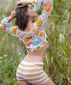 MY New In Clothing SMAIBULUN | Blossom Garden Crochet Top -Women 11 MY New In Clothing SMAIBULUN | Blossom Garden Crochet Top -Women