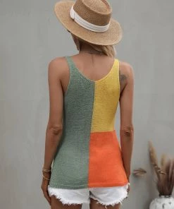 MY New In Clothing BABETTE KNIT TANK - SAGE 8 MY New In Clothing BABETTE KNIT TANK - SAGE